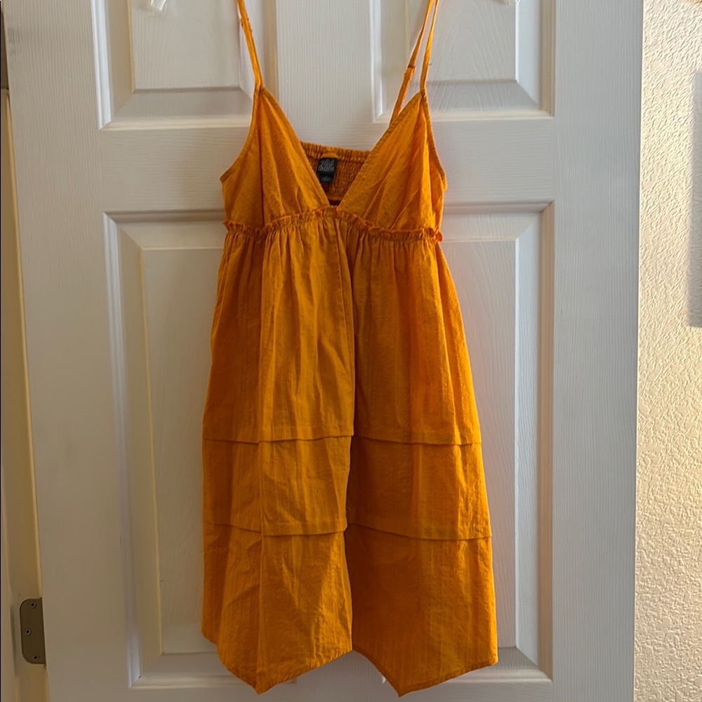 Wild Fable Orange Sleeveless Dress
